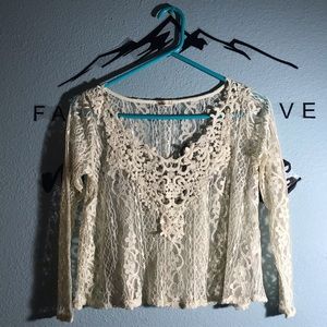 Forever 21 fancy long sleeve